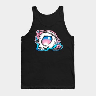 Libra skull Tank Top